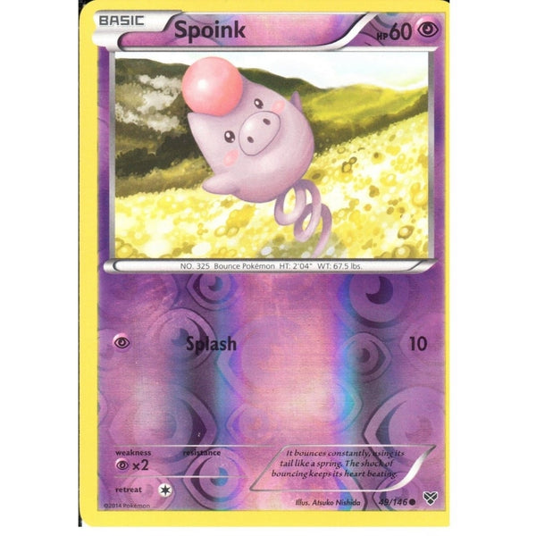 POKEMON XY - SPOINK 49/146 REV HOLO