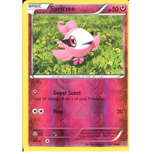 POKEMON XY - SPRITZEE 92/146 REV HOLO