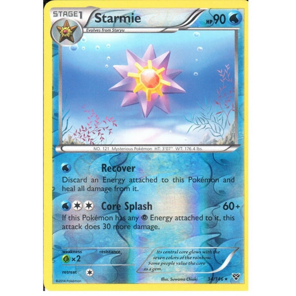 POKEMON XY - STARMIE 34/146 REV HOLO