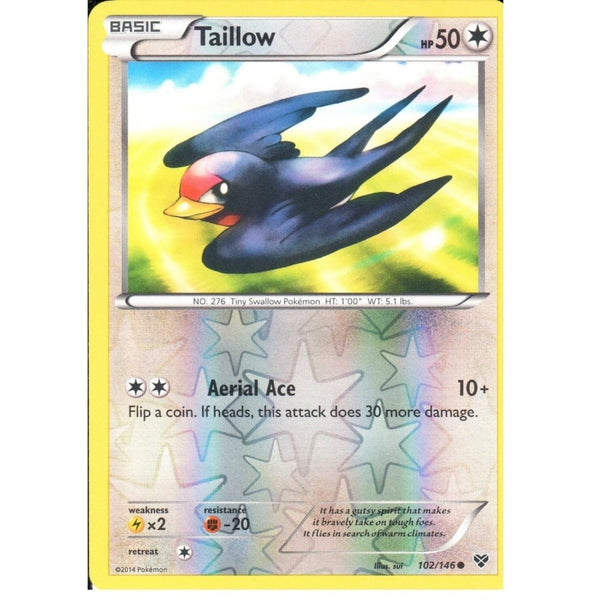 POKEMON XY - TAILLOW 102/146 REV HOLO