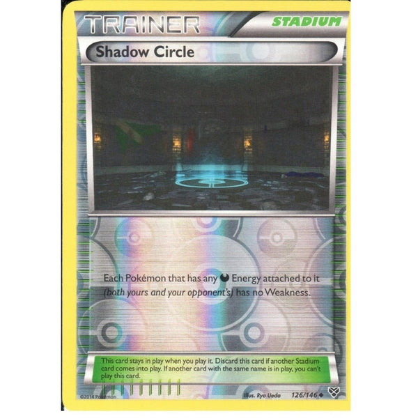 POKEMON XY - TRAINER - SHADOW CIRCLE 126/146 REV HOLO