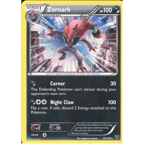 POKEMON XY - ZOROARK 73/146 HOLO