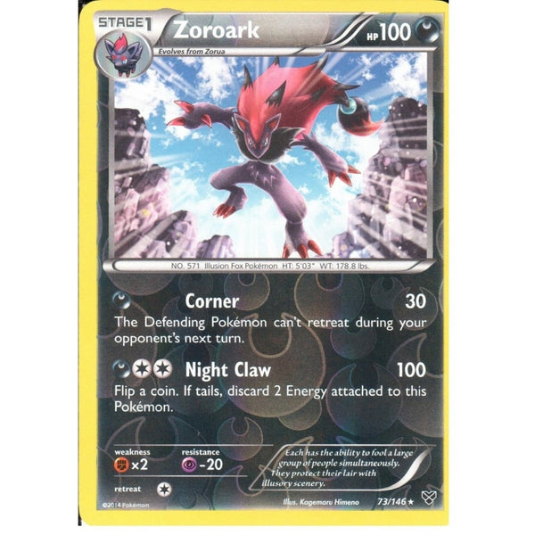 POKEMON XY - ZOROARK 73/146 REV HOLO