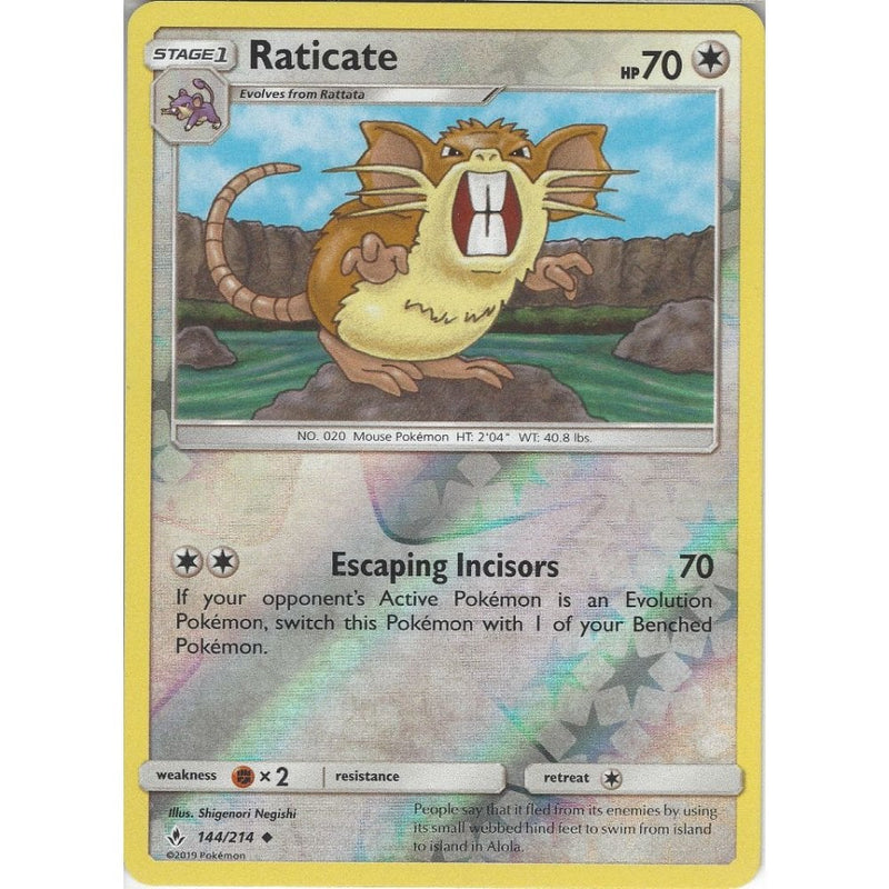 Raticate Card