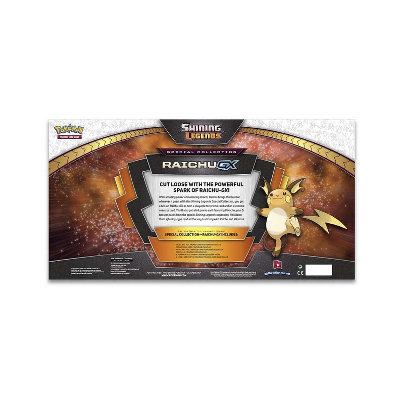 Shining Legends Raichu GX Special Collection Box - Recaptured LTD Shining Legends Raichu GX Special Collection Box - Recaptured LTD