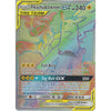 Pokemon Trading Card Game SM09 Team Up - Pikachu &amp; Zekrom GX TAG TEAM - 184/181 - Rare Rainbow Card