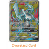 Pokemon Trading Card Game SM141 White Kyurem GX | Jumbo Oversized Black Star Promo Card | Holo Rare