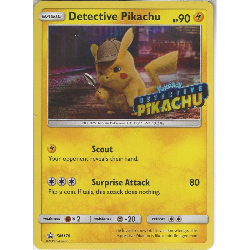 pokemon detective pikachu promo cards Shop Traditional Chinese Pokemon Detective Pikachu Switch 050/SV-P Promo  Card – TCGHOBBY main image 1