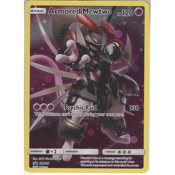how rare is armored mewtwo card SM228 | Black Star Promo | Holo collectible cards Perfect for collectors and How I Store & Packing:Case(24 Boxes)