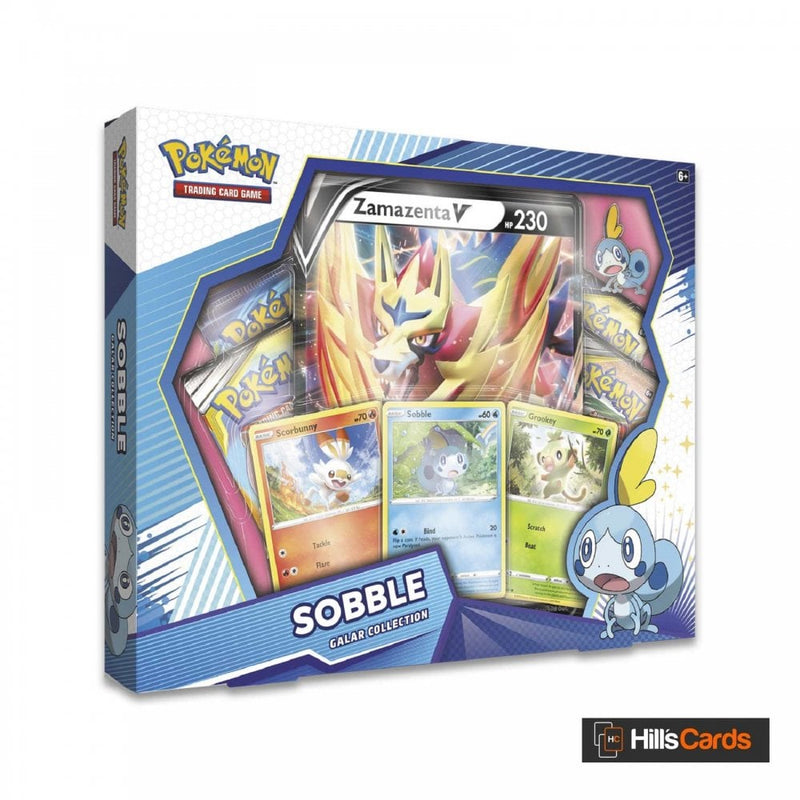 Sobble Galar Box Collection With Zamazenta V Promo - Recaptured LTD Sobble Galar Box Collection With Zamazenta V Promo - Recaptured LTD