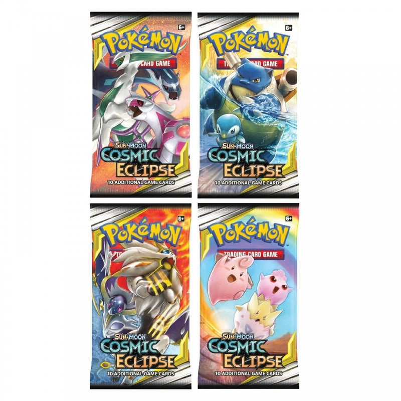 Sun & Moon Cosmic Eclipse | 4 Sealed Booster Packs - Recaptured LTD Sun & Moon Cosmic Eclipse | 4 Sealed Booster Packs - Recaptured LTD