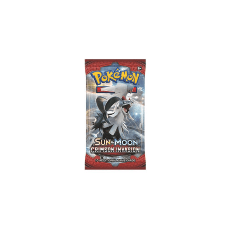 Sun & Moon Crimson Invasion | 1 Sealed Booster Pack - Recaptured LTD Sun & Moon Crimson Invasion | 1 Sealed Booster Pack - Recaptured LTD