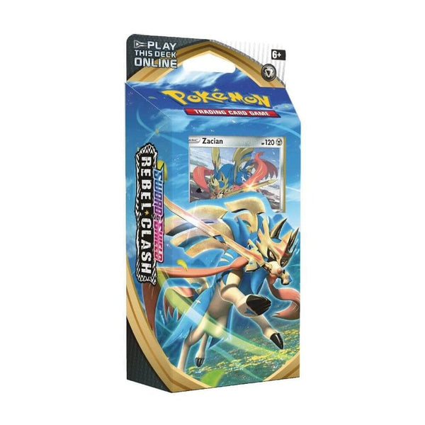 Pokemon Trading Card Game Sword &amp; Shield Rebel Clash Theme Deck | Zacian