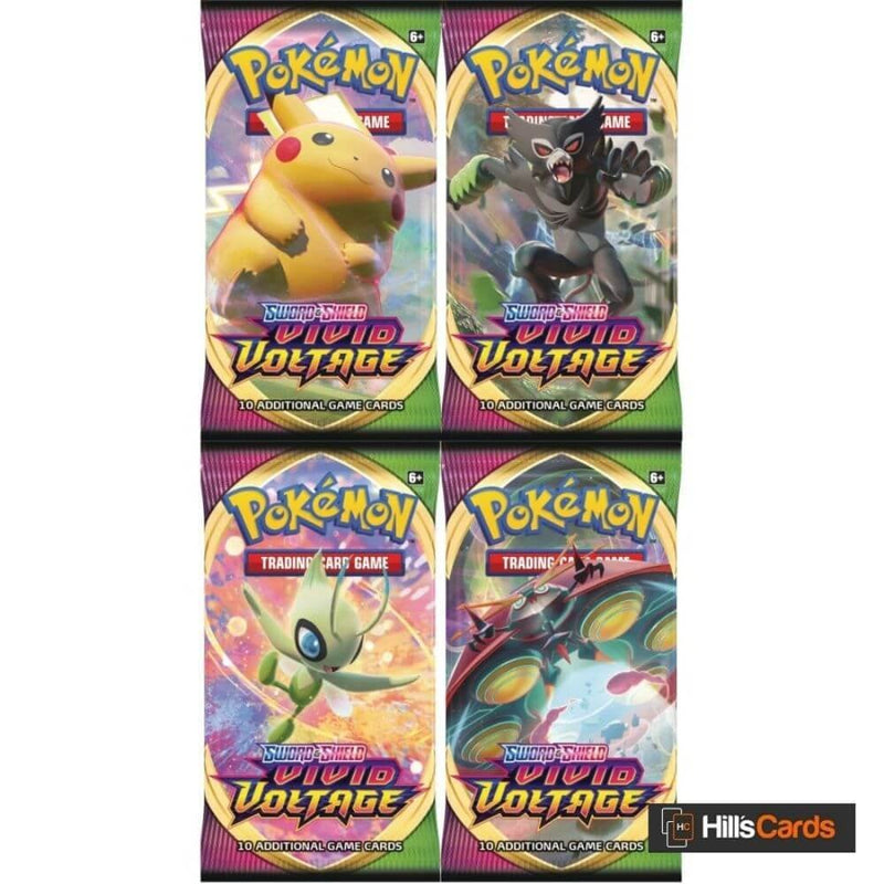 vivid voltage booster box sealed Evolving Skies Pokemon TCG Sword & Shield Booster Pack - Random Art the delightful round wonder that is Gigantamax Pikachu Vivid Voltage Booster Box Case