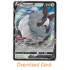 Pokemon Trading Card Game SWSH049 Dubwool V | Jumbo Oversized Black Star Promo Card | Holo Rare