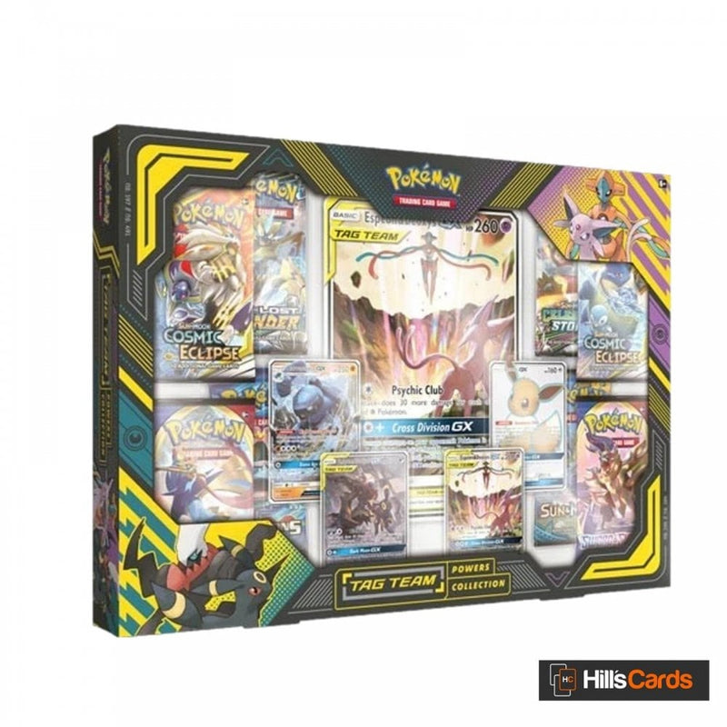 TAG TEAM Powers Box Collection | Espeon & Deoxys-GX Promo