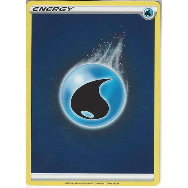 Pokemon Trading Card Game Water Energy | Reverse Holo Card | SWSH3.5 Champion's Path
