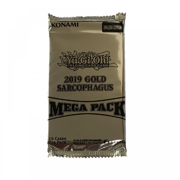 Yu-Gi-Oh! Trading Card Game 2019 Gold Sarcophagus Mega Pack | 1 Sealed Booster Pack