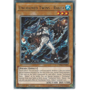 CHIM-EN009 Unchained Twins - Rakea | 1st Edition | Rare Card