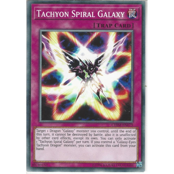 Yu-Gi-Oh! Trading Card Game CHIM-EN073 Tachyon Spiral Galaxy | Unlimited | Common Card