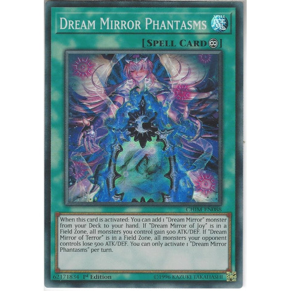 Yu-Gi-Oh! Trading Card Game CHIM-EN088 Dream Mirror Phantasms | 1st Edition | Super Rare Card