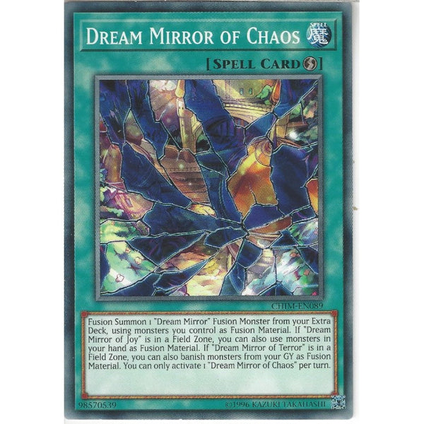 Yu-Gi-Oh! Trading Card Game CHIM-EN089 Dream Mirror of Chaos | Unlimited | Common Card