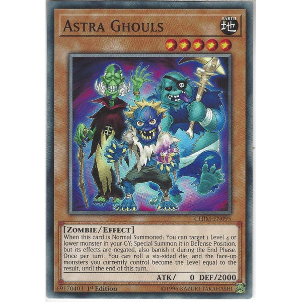 Yu-Gi-Oh! Trading Card Game CHIM-EN095 Astra Ghouls | 1st Edition | Common Card
