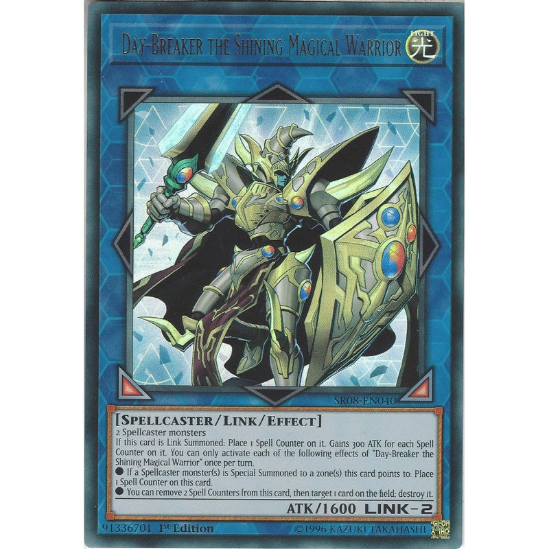 yugioh breaker the magical warrior deck Day-Breaker the Shining Magical Warrior - SR08-EN040 - Ultra Rare Card