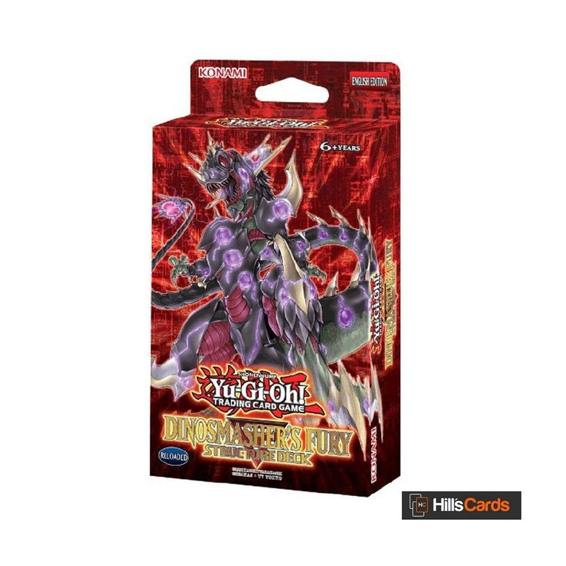 yugioh dino structure deck Dinosmasher's Fury Structure Deck (Unlimited Re-print)