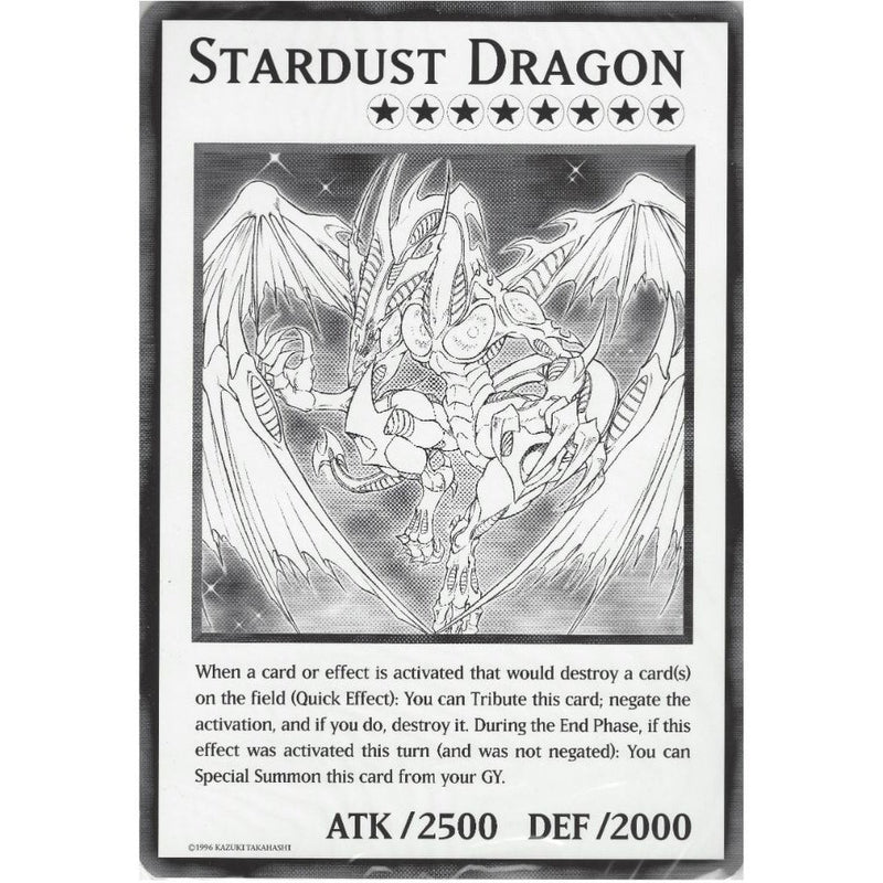 DUOV Stardust Dragon | Jumbo Oversized Card