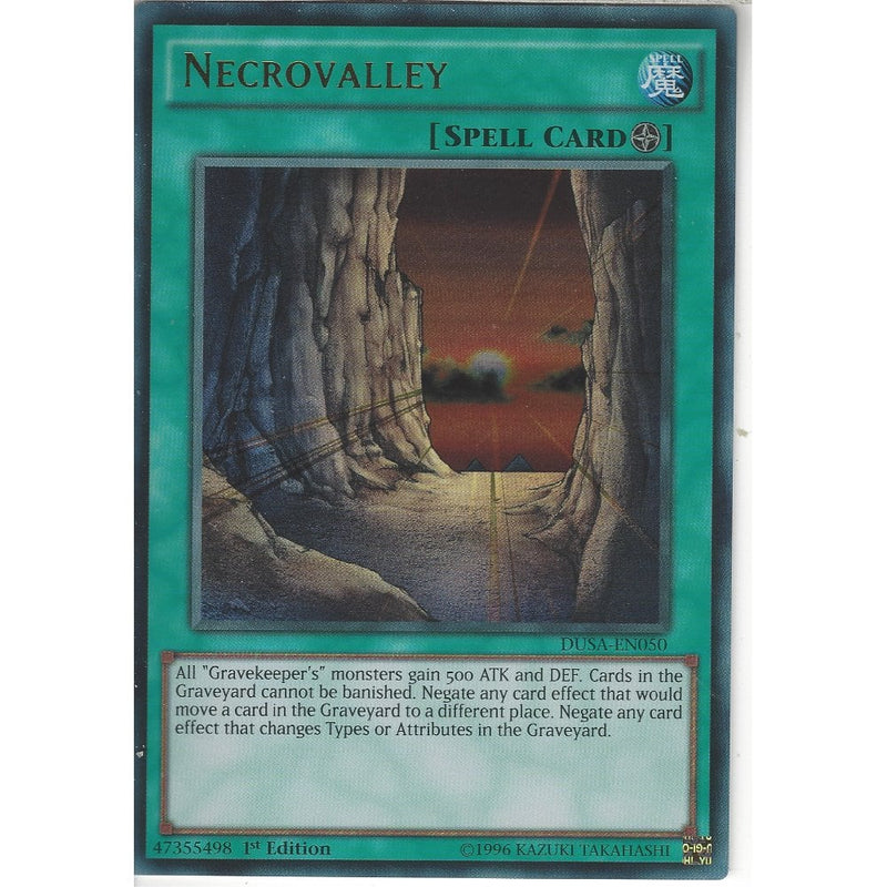 Yu-Gi-Oh NECROVALLEY - Ultra Rare - DUSA-EN050 - 1st Edition