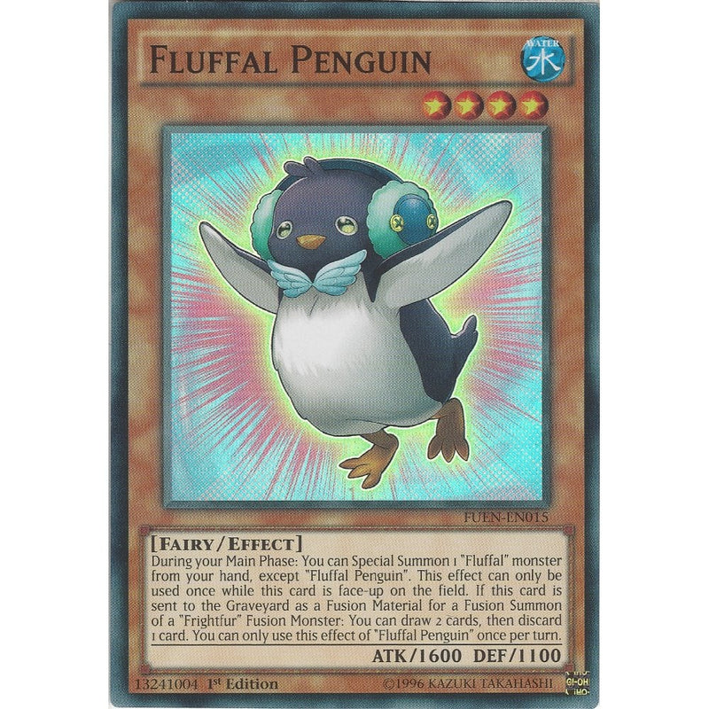 FLUFFAL PENGUIN FUEN-EN015 | Super Rare Card | 1st Edition