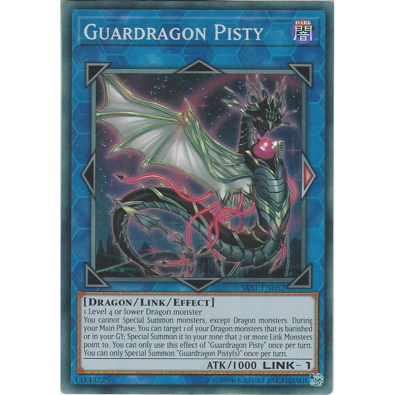 Guardragon Pisty - SAST-EN052 - Super Rare Card - Unlimited