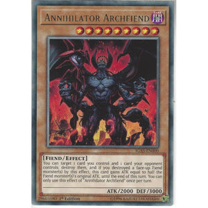 IGAS-EN000 Annihilator Archfiend | 1st Edition | Rare Card
