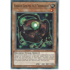 IGAS-EN015 Karakuri Gama mdl 4624 Shirokunishi | 1st Edition | Common Card