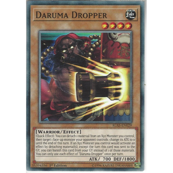 Yu-Gi-Oh! Trading Card Game IGAS-EN029 Daruma Dropper | 1st Edition | Common Card