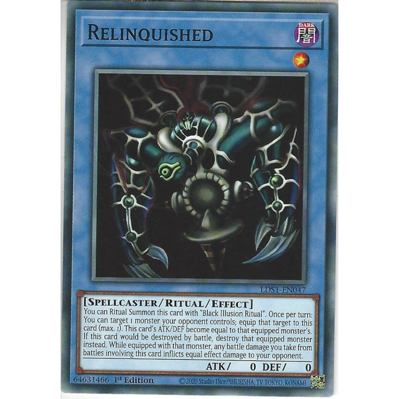 LDS1-EN047 Relinquished | 1st Edition | Common Card