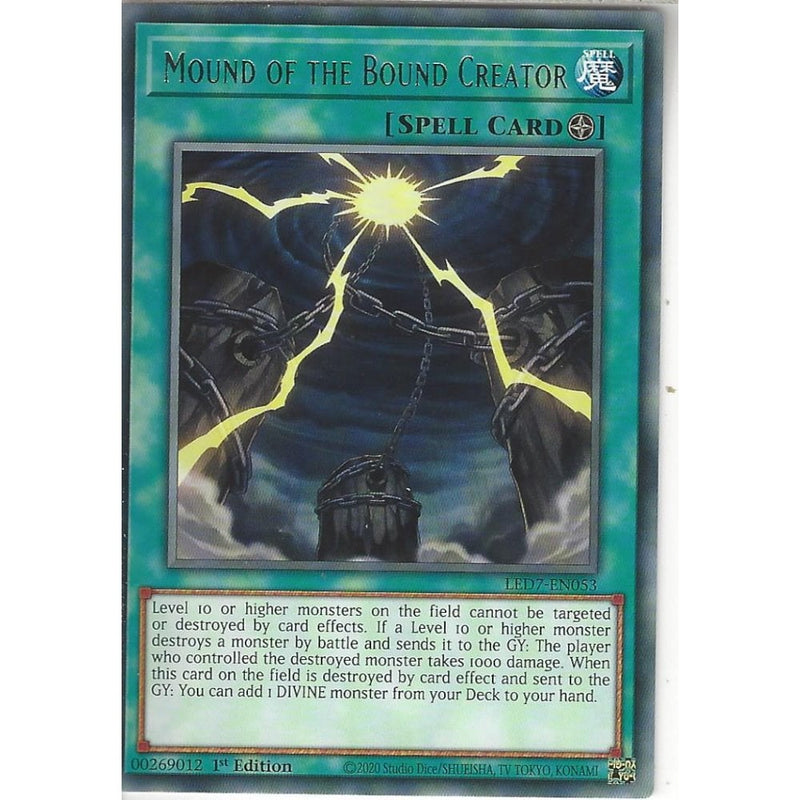 Tumulo Del Creatore Legato - LED7-EN053 - Rara - Prima Edizione - Yu-Gi-Oh! Carta Singola - 4