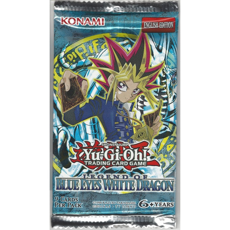 Legend of Blue Eyes White Dragon - 1 Sealed Booster Pack - Unlimited E