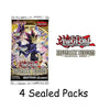 Yu-Gi-Oh! Trading Card Game Legendary Duelists: Magical Hero | 4 Sealed Booster Packs | Unlimited