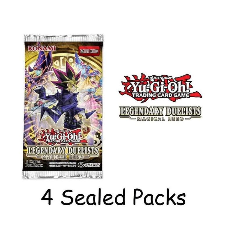 yugioh legendary duelists magical hero booster box Legendary Duelists: Magical Hero | 4 Sealed Booster Packs