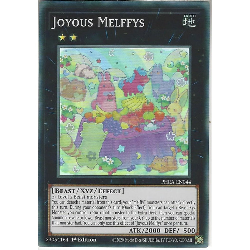 PHRA-EN044 Joyous Melffys | 1st Edition | Super Rare Card