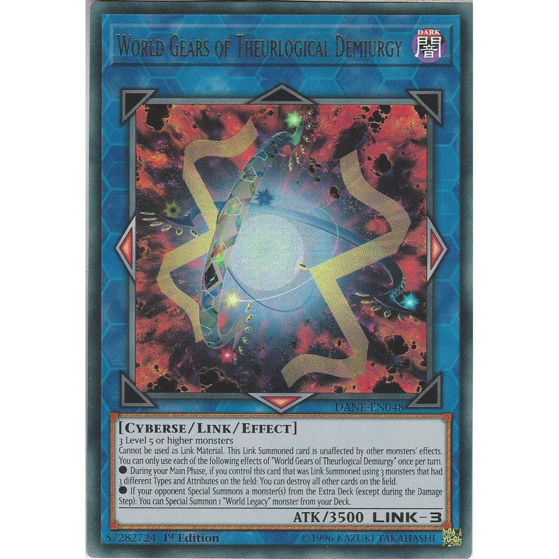 ur gear World Gears of Theurlogical Demiurgy - DANE-EN048 - Ultra Rare Card