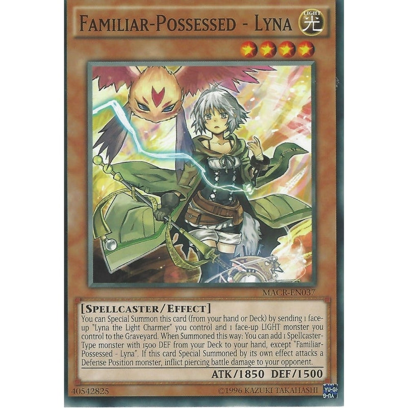 Yu-Gi-Oh FAMILIAR-POSSESSED - LYNA - MACR-EN037 - Recaptured LTD
