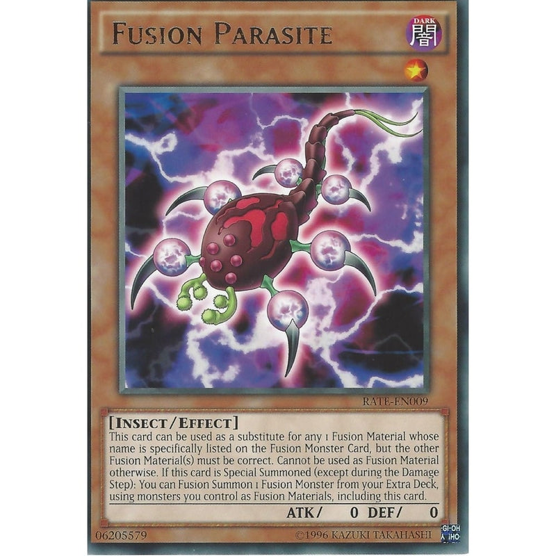 Yu-Gi-Oh FUSION PARASITE - Rare - RATE-EN009 - Recaptured LTD Yu-Gi-Oh FUSION PARASITE - Rare - RATE-EN009 - Recaptured LTD