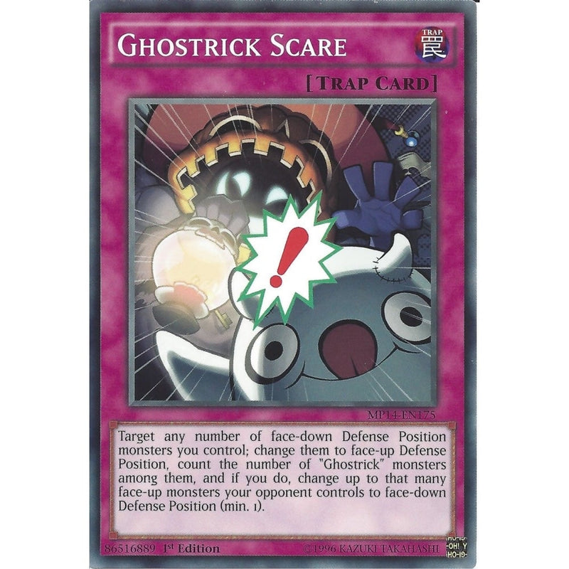 Yu-Gi-Oh GHOSTRICK SCARE - MP14-EN175 - 1st Edition