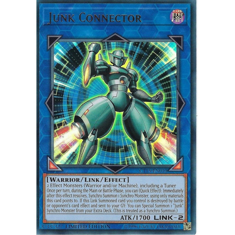 Yu-Gi-Oh Junk Connector - CT15-EN010 - Ultra Rare Card - Limited Editi