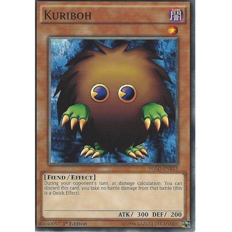 yugioh cards kuriboh Yu-Gi-Oh KURIBOH - YGLD-ENB15 - 1st Edition