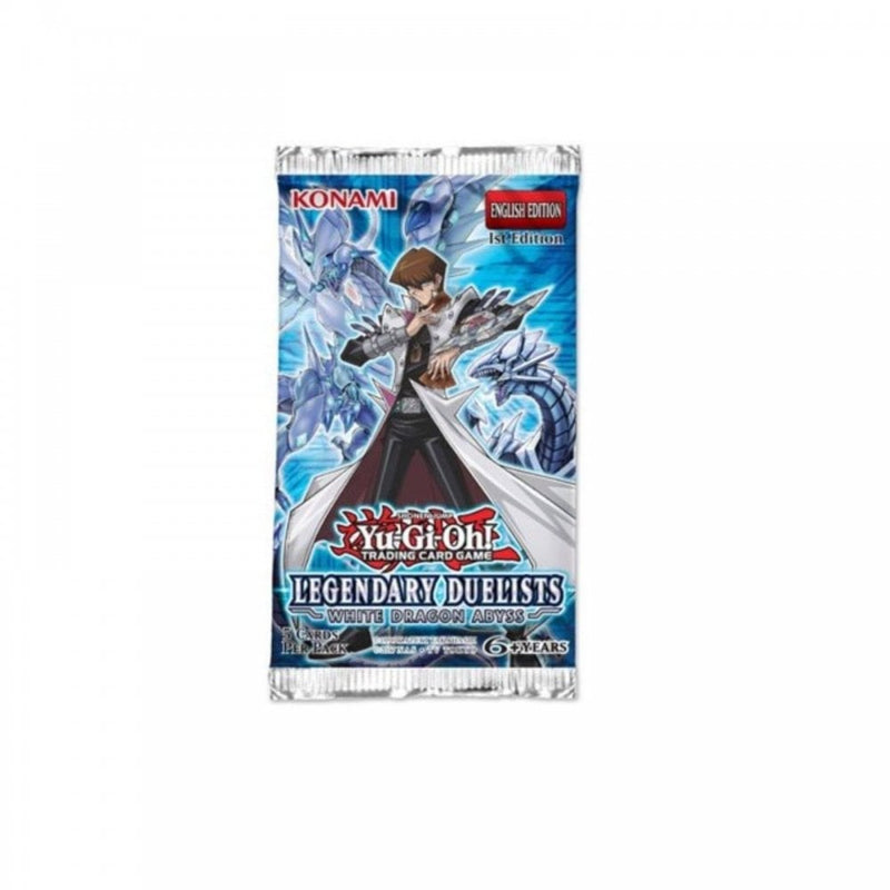 Yu-Gi-Oh Legendary Duelists White Dragon Abyss 4 Sealed Booster Packs: