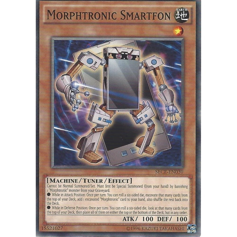 yugioh morphtronic cards Yu-Gi-Oh MORPHTRONIC SMARTFON - SECE-EN030